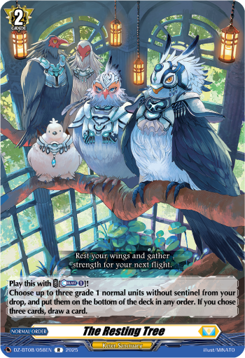 (058) Cardfight Vanguard Knights 0f Rebirth Single: The Resting Tree [D-Format] (V.1 - Rare)  Rare