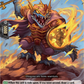 (074) Cardfight Vanguard Knights 0f Rebirth Single: Lizard Soldier, Jisen [D-Format]  Common