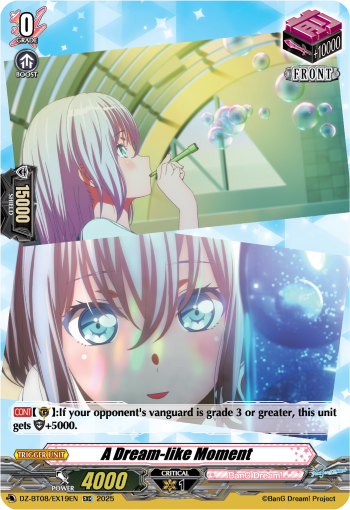 (EX19) Cardfight Vanguard Knights 0f Rebirth Single: A Dream-like Moment [D-Format]  Special EX