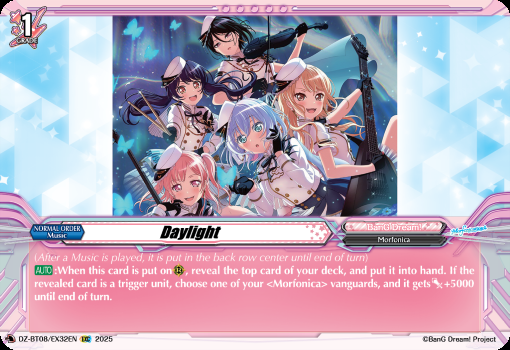 (EX32) Cardfight Vanguard Knights 0f Rebirth Single: Daylight [D-Format]  Special EX