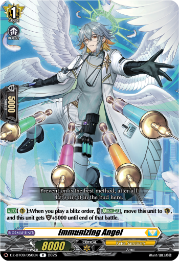 (056) Cardfight Vanguard Super Brave Detonation Single: Immunizing Angel [D-Format] (V.1 - Rare)  Rare