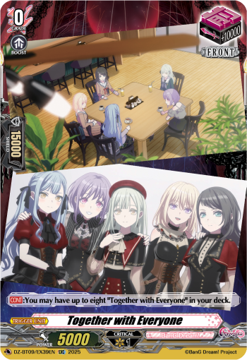 (EX39) Cardfight Vanguard Super Brave Detonation Single: Together with Everyone [D-Format] (V.2 - Special EX)  Special EX
