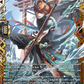 (FFR03) Cardfight Vanguard Super Brave Detonation Single: Battle Monk of Water Scales, Ryuutou [D-Format] (V.2 - Double Frame Rare)  Double Frame Rare