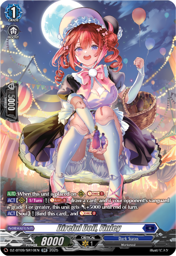 (SR10) Cardfight Vanguard Super Brave Detonation Single: Direful Doll, Finley [D-Format] (V.3 - Silver Rare)  Silver Rare