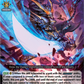 (043) Cardfight Vanguard Dragonsoul Resonance Single: Sealed Blaze Dragon, Bhakta [D-Format] (V.1 - Rare)  Rare