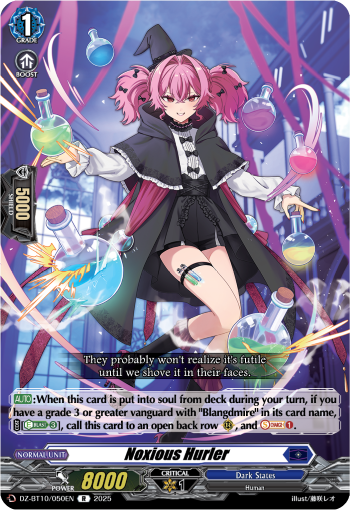 (050) Cardfight Vanguard Dragonsoul Resonance Single: Noxious Hurler [D-Format] (V.1 - Rare)  Rare