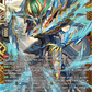 (FFR02) Cardfight Vanguard Dragonsoul Resonance Single: Sploosh Cutter Dragon [D-Format] (V.2 - Double Frame Rare)  Double Frame Rare