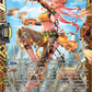 (FFR03) Cardfight Vanguard Dragonsoul Resonance Single: Dancing Princess of Resonating Rock, Crushuna [D-Format] (V.2 - Double Frame Rare)  Double Frame Rare