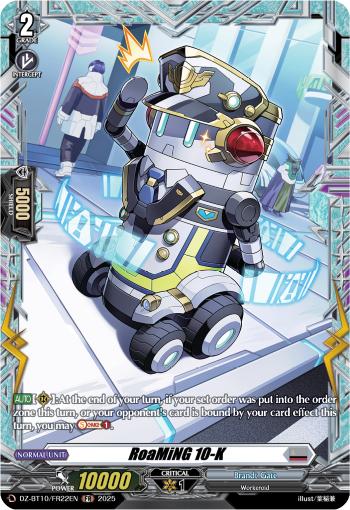 (FR22) Cardfight Vanguard Dragonsoul Resonance Single: RoaMiNG 10-K [D-Format] (V.2 - Frame Rare)  Frame Rare