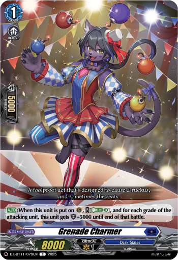 (079) Cardfight Vanguard Symphony of Might & Bloom Single: Grenade Charmer [D-Format]  Common
