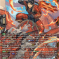 (FFR02) Cardfight Vanguard Symphony of Might & Bloom Single: Dragritter, Sadiq [D-Format] (V.2 - Double Frame Rare)  Double Frame Rare