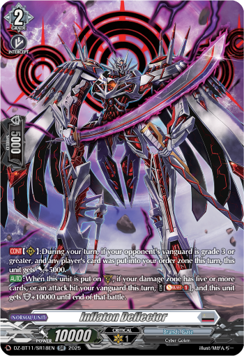 (SR18) Cardfight Vanguard Symphony of Might & Bloom Single: Inflaton Deflector [D-Format] (V.3 - Silver Rare)  Silver Rare