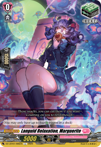 (095) Cardfight Vanguard Lyrical Monasterio: Sparkling Stars! Single: Languid Relaxation, Marguerite [D Format]  Common