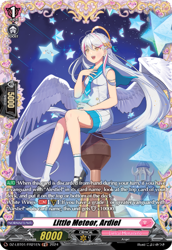 (FR21) Cardfight Vanguard Lyrical Monasterio: Sparkling Stars! Single: Little Meteor, Ardiel [D-Format] (V.2 - Frame Rare)  Frame Rare