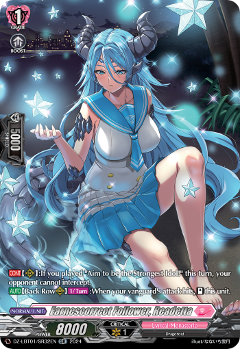 (SR32) Cardfight Vanguard Lyrical Monasterio: Sparkling Stars! Single: Earnescorrect Follower, Readetta [D-Format] (V.3 - Silver Rare)  Silver Rare