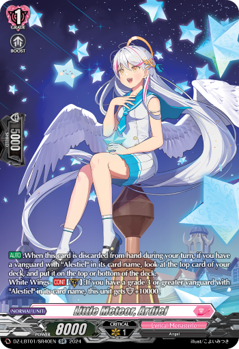 (SR40) Cardfight Vanguard Lyrical Monasterio: Sparkling Stars! Single: Little Meteor, Ardiel [D-Format] (V.3 - Silver Rare)  Silver Rare