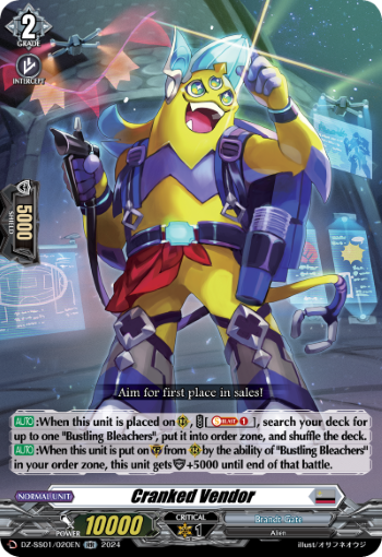 (020) Cardfight Vanguard Festival Booster 2024 Single: Cranked Vendor [D-Format]  Double Rare