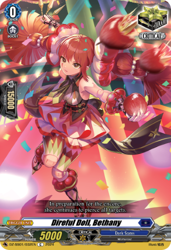 (032) Cardfight Vanguard Festival Booster 2024 Single: Direful Doll, Bethany [D-Format]  Common