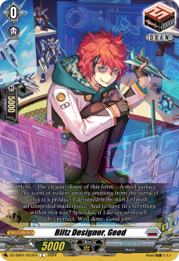(037) Cardfight Vanguard Festival Booster 2024 Single: Blitz Designer, Geed [D-Format]  Common