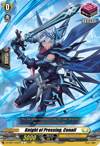 (042) Cardfight Vanguard Festival Booster 2024 Single: Knight of Pressing, Conall [D-Format]  Common