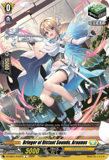 (043) Cardfight Vanguard Festival Booster 2024 Single: Bringer of Distant Sounds, Araunus [D-Format]  Common
