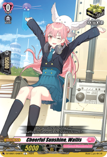 (048) Cardfight Vanguard Festival Booster 2024 Single: Cheerful Sunshine, Wallis [D-Format]  Common