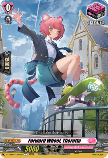 (050) Cardfight Vanguard Festival Booster 2024 Single: Forward Wheel, Therotta [D-Format]  Common