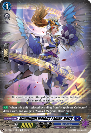 (003) Cardfight Vanguard Stride Deckset: Harri Single: Moonlight Melody Tamer, Betty [D-Format]  Trial Deck