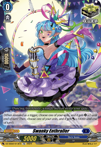 (013) Cardfight Vanguard Stride Deckset: Harri Single: Swanky Enthraller [D-Format]  Trial Deck