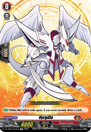 (004) Cardfight Vanguard Stardust Blade Single: Vyrgilla [D-Format]  Trial Deck