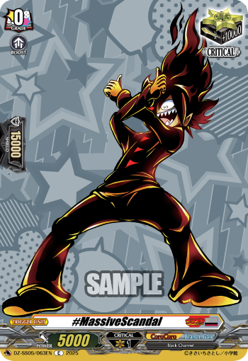 (063) Cardfight Vanguard CoroCoro Start Deck Pack Single: #MassiveScandal [D-Format]  Common