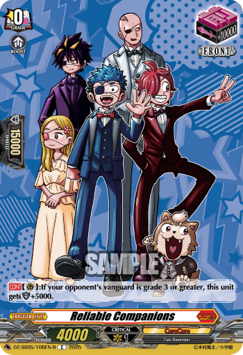(106B) Cardfight Vanguard CoroCoro Start Deck Pack Single: Reliable Companions [D-Format] (V.2 - Common)  Common