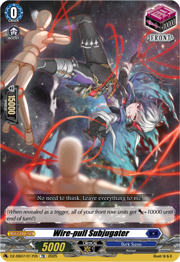 (017) Cardfight Vanguard Master Deckset: Michiru Hazama Single: Wire-pull Subjugater [D Format]  Trial Deck