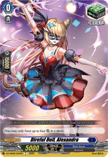 (039) Cardfight Vanguard Festival Booster 2025 Single: Direful Doll, Alexandra [D Format]  Common