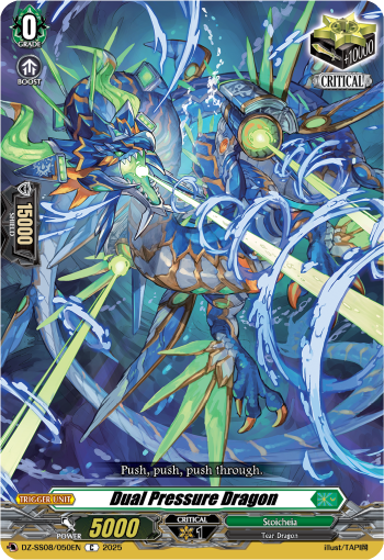 (050) Cardfight Vanguard Festival Booster 2025 Single: Dual Pressure Dragon [D Format]  Common