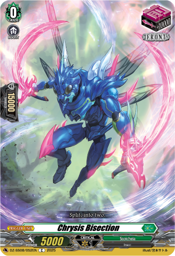 (052) Cardfight Vanguard Festival Booster 2025 Single: Chrysis Bisection [D Format]  Common
