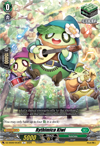 (053) Cardfight Vanguard Festival Booster 2025 Single: Rythimica Kiwi [D Format]  Common
