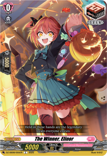 (055) Cardfight Vanguard Festival Booster 2025 Single: The Winner, Elinor [D-Format]  Common