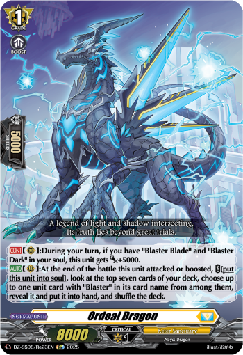 (Re23) Cardfight Vanguard Festival Booster 2025 Single: Ordeal Dragon [D-Format]  Special Reprint