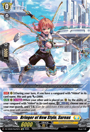 (Re25) Cardfight Vanguard Festival Booster 2025 Single: Bringer of New Style, Sureas [D-Format]  Special Reprint