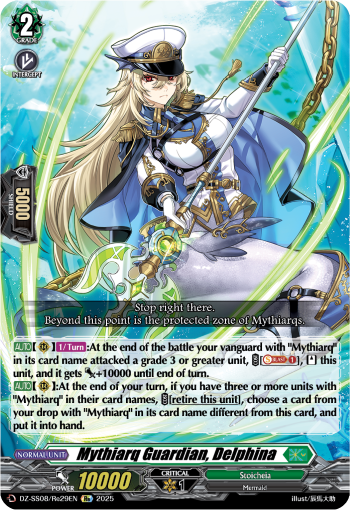 (Re29) Cardfight Vanguard Festival Booster 2025 Single: Mythiarq Guardian, Delphina [D-Format]  Special Reprint