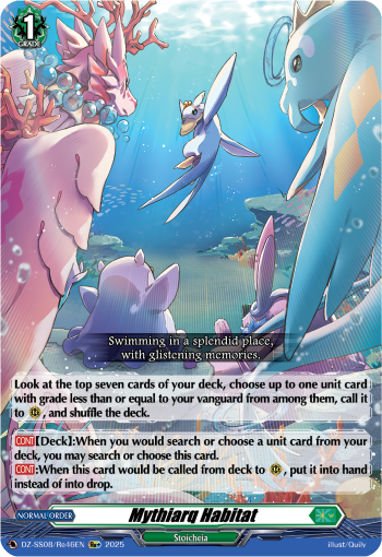 (Re46) Cardfight Vanguard Festival Booster 2025 Single: Mythiarq Habitat [D-Format] (V.2 - Special Reprint)  Special Reprint