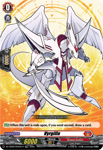 (004-R) Cardfight Vanguard Zero Tendo Start Deck Single: Vyrgilla [D-Format] (V.2 - Trial Deck Rare)  Trial Deck Rare