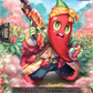 (014-R) Cardfight Vanguard Shiki Otei Start Deck Single: Peppery Pepper [D-Format] (V.2 - Trial Deck Rare)  Trial Deck Rare
