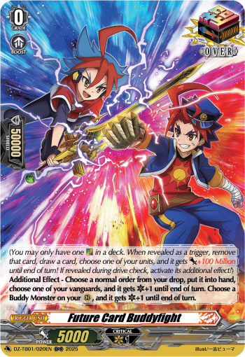 (020) Cardfight Vanguard Future Card Buddyfight Single: Future Card Buddyfight [D-Format]  Over RR