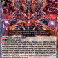 (043) Cardfight Vanguard Future Card Buddyfight Single: Demonic Demise Dragon, Azi Dahaka [D-Format] (V.1 - Double Rare)  Double Rare