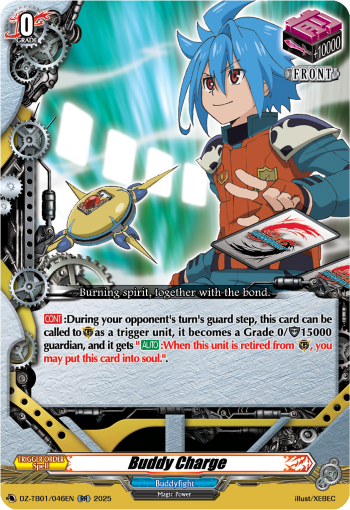 (046) Cardfight Vanguard Future Card Buddyfight Single: Buddy Charge [D-Format]  Double Rare