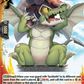 (083) Cardfight Vanguard Future Card Buddyfight Single: Jackknife Dragon Baby [D-Format] (V.1 - Common)  Common
