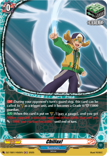 (H50) Cardfight Vanguard Future Card Buddyfight Single: Chillax! [D-Format] (V.2 - Holo)  Holo