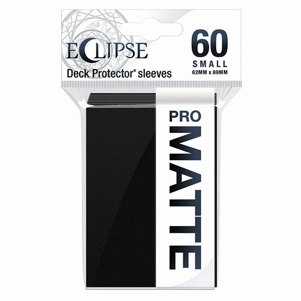 Ultra Pro - Eclipse Pro Matte Sleeves - 60 count - Jet Black